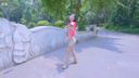 Chinese Beautiful Mature Woman Bipan Mature Woman Exposed Masturbation (10) * Squirting in the botanical garden