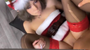 【Uncensored】Elf Santa serves in on holy night! A that cleans your big dick to the balls! !!