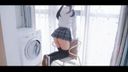 [Uncensored] ★ ☆ Overseas amateur shooting leak ☆ ★ A serious young lady wearing glasses on the balcony is raw!