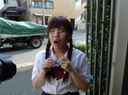 [Amateur posted video] Plenty of sperm in the braided glasses ● Rikko obtained with T ● IT ● ER. Raw too. ◆ No line of sight [# 009: Drink a glass of semen on the street]