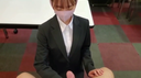 【None】Amateur in a suit with beautiful breasts