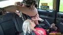 Female Fake Taxi - Insatiable horny blondes taxi fuck