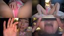 [Slippery girl Hikaru-chan 23 years old] Pantyhose covered vibrator masturbation in a sexy maid ◎ White pantyhose < with languard / toe reinforcement>