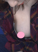 【City shooting】Beautiful big breasts breast chiller (areola / nipple)