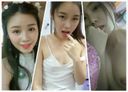 [High-end leak] 19-year-old super beautiful active female college student Zhao 〇 Wen and her boyfriend took nude extremist sexual intercourse photos 86 photos + 1 sex tape video