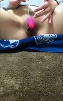 【Uncensored】Selfie Pink Rotor Masturbation