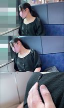 [Train chikan] Enjoy the fluffy of a super cute fluffy angel! !! The last was caught w