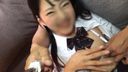 [Complete individual shooting] Double tooth kawayusu selfie → vaginal shot on a uniformed girl with long black hair.