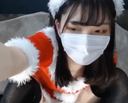 B106 Today's cute idol face beautiful girl is flirting her ass with Santa Cos! !! I want to insert it from the back! !!