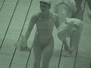 We saw through the diving and competitive swimmers with an infrared camera! part16