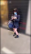 [개인 촬영] 도쿄 도립 귀국 부 (3) 긴 흑발에 잘 형성된 얼굴의 아가씨가 물질적 욕망에 성욕을 제공하는 POV　