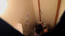[Stolen 〇] Sober J〇, masturbating violently in a public toilet in midsummer www [Amateur]