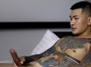 [MOMU] Limited to 20 pieces A man's sex appeal drifts! Masturbation of Asian TATOO's big brother! * There is an ejaculation scene!