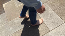 【Completely barefoot】I walked barefoot in the park! part3