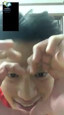 Real video chat where you can see the true face of Nonke! !! Super Dekamara Yojin (Haruhito) 30 years old appearance of super super handsome super spar! !! The well-proportioned beauty muscles made of volleyball and the natural smile are all perfect!! Vol.2