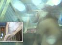 真夏の海水浴場　海の家個室シャワールーム　隠し撮り　素人ギャル２名　その１７７