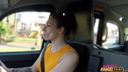 Female Fake Taxi - Redhead Fingerfucked by Cabbie