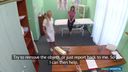 Fake Hospital - Patient has toy stuck in her pussy