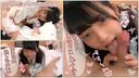 Individual shooting) Lori girl Mi-chan with erotic black hair twin tails who squeezes raw semen ♡ swallowing rich and!