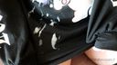 【개인 촬영】멘헤라 그녀 다리 코키 ♡ 옷에 대량 부카케! !