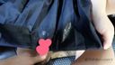【Personal shooting】Drizzle lotion on your dick and have ♡ it with a skirt