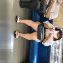 【Super camera gaze】Shorts× sports sandals× bare feet [Toe wiggle] 2