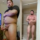 Superhuman bulk macho big brother ejaculates 3 times in total