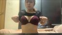 Big breasts & beautiful breasts Machi-chan's naked masturbation / full view, masturbation from front to back