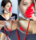 【Breast flicker at the rest area (8)】Two beautiful women in a row in an office building (office work of an advertising agency)
