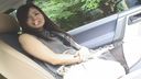 [Postpartum beautiful mom (32) sprinkling boob milk and adultery hot spring trip] First exposure shame without telling her husband! Panties & man hair show in the car w Rotor masturbation♥ full of immorality showing round outdoors