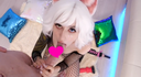 [Uncensored] Cat ear cosplay beauty licks dick clean! !! your dick at the same time! !!