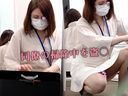 [Colleague shooting barre! ] Beauty big breasts and large release of meat on all fours and open legs!! 【Surprise show】