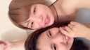 B85 A good friend female college student live streamed from the bath! !! It's ♬ cute enough even if you don't make it up.