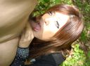 【Amateur posted video】An 18-year-old black gal who is a first-year student at a famous university also loves eroticism. ● Masturbation and sex in the garden! ◆ No line of sight [Part.2: in the forest → moving by car]