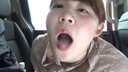 Mouth lewd in the car of a favorite nursery teacher (with a little deep throat) Massive mouth shot swallowing ☆ 26-year-old Nami-chan