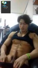 Real video chat where you can see the true face of Nonke! !! Super Decamara Kazunari 29 years old appearance of super super handsome super spar! !! The well-proportioned beauty muscles made of volleyball and the natural smile are all perfect!!