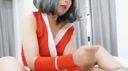 打扮成S◯K Playmore的人氣遊戲角色“Mai Shiran”的人物的遊戲服裝的性感美♪感是用小而可愛的手粗的興奮程度最大！ ！！