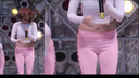 その３★韓流アイドルのスパッツ姿！ライブ中継は透けまくりでパンティのリボンまでうっすら見えます！