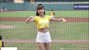 Beautiful Taiwanese cheergirl with ★ swaying! The goddess of Taiwanese baseball is a belly button and chest shaking!