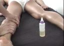 【Slimy massage】Get an erection with your first experience of oil massage!