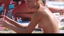 A nudist beach full of topless! A dream scene full of French beauties!