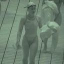 飛び込み＆競泳選手を赤外線カメラで透視しました!その16