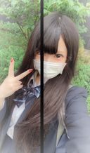 [個人拍攝] 東京都回國部 （3）一位留著黑色長髮和輪廓勻稱的臉龐的年輕女士 為了物質慾望，送出自己的女人，從原始插入中射精在嘴裏