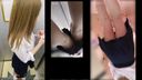 [Individual shooting] Tokyo Metropolitan Returning Home Department (3) Fair-skinned big breasts G cup blonde long and glaring sex I can't help but be grumpy gonzo for 〇