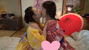 Lesbian couples who come to a hot spring inn enjoy rich lesbian sex indecently while disturbing their yukata with their bodies cleaned in the bath.