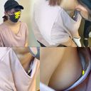 [Golf lesson (5)] Chest chiller without protection! !! D cup hostess and office lady with big nipples