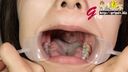 De S 髒話水原青藤的 65 毫米長舌頭特寫 & 嘴巴光圈美麗的牙齒欣賞