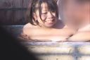 【個人撮影】ちょいポチャ彼女と露天風呂でスケベな事！
