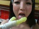 【High image quality】 Erotic erotic masturbation♪ taken by a 25-year-old big breasts OL with G cup at home