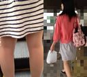 Refreshing college girl upside down shooting A girl who seems to be in S〇E48 or A〇B48